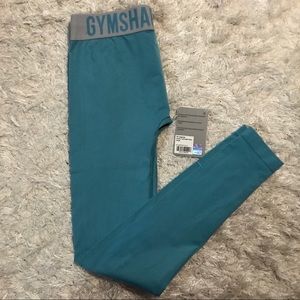 ❌❌SOLD❌❌Gymshark Fit Leggings - Dusky Teal/Light